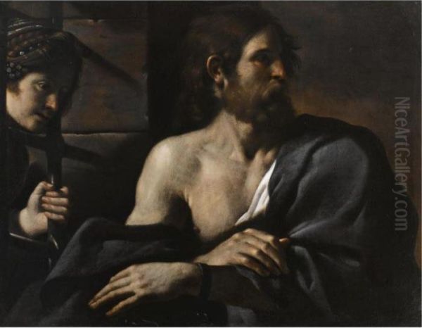 Saint John The Baptist In Prison Visited By Salome - view 1