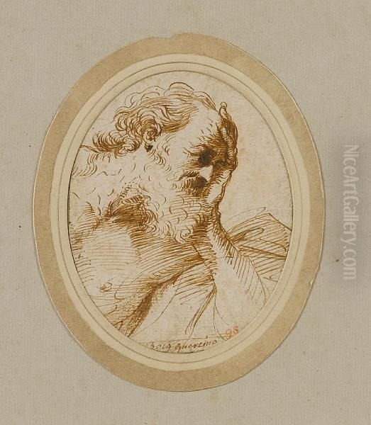 The Head Of A Seated Prophet - view 1