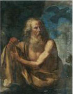 Saint Paul The Hermit by Giovanni Francesco Barbieri
