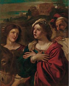 Lofferta Di Abigail by Giovanni Francesco Barbieri