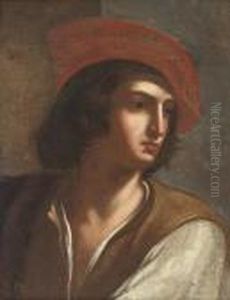 The Boy David by Giovanni Francesco Barbieri