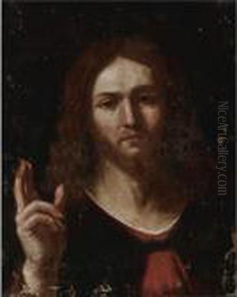 Christ As Salvator Mundi - view 1