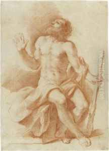 St Paul The Hermit by Giovanni Francesco Barbieri