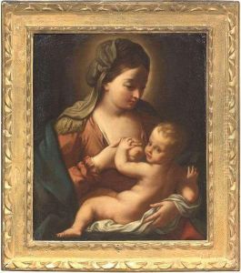 Madonna by Giovanni Francesco Barbieri