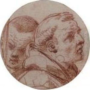 Saint Anthony Of Padua (?) And An Acolyte Saint Anthony Of Padua (?) And An Acolyte