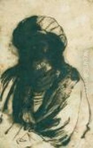 Etude D'homme En Buste