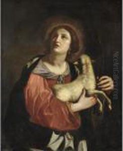 Sant'agnese by Giovanni Francesco Barbieri
