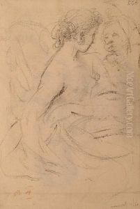 A Seated Lady (recto); Sketch Of Lady (verso).