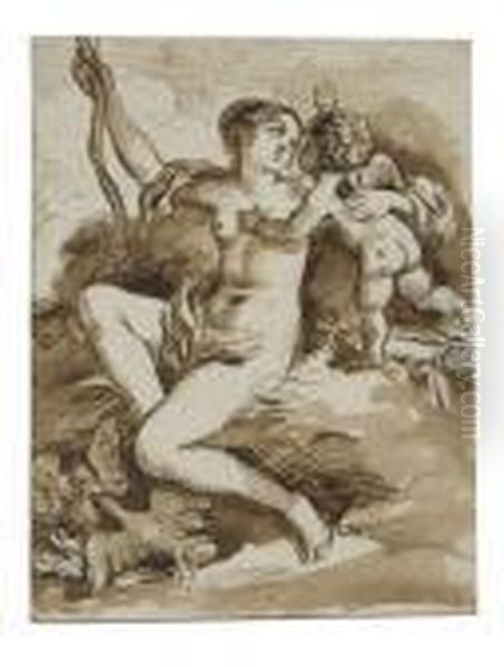 Venus And Cupid - view 1