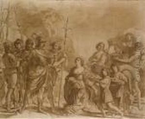 Davide E Abigail by Giovanni Francesco Barbieri
