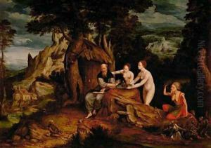 The Temptation of St Anthony by Cornelis Massys