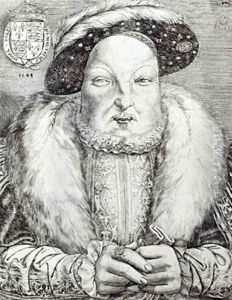 Portrait of Henry VIII 2 by Cornelis Massys