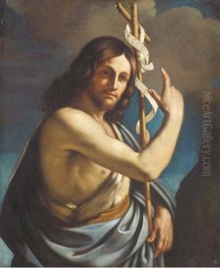 Saint John The Baptist by Giovanni Francesco Barbieri
