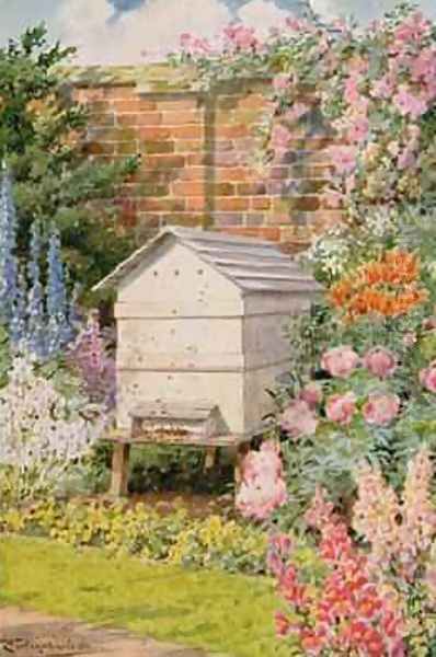 A Beehive illustration from Stories of Insect Life - view 1