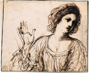 A Study Of A Young Woman, Head And Shoulders