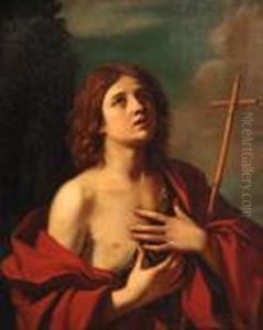 Saint John The Baptist by Giovanni Francesco Barbieri