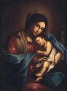 The Madonna And Child by Giovanni Francesco Barbieri