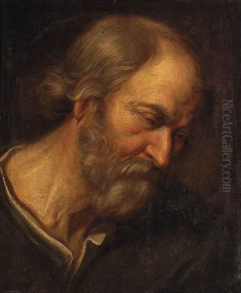 An Old Man, Head And Shoulders - view 1