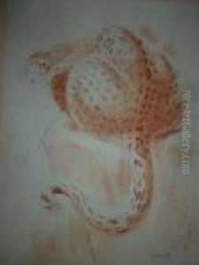 Guepard De Dos. by Gustave Guetant