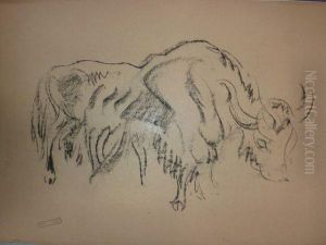 Yacks. by Gustave Guetant