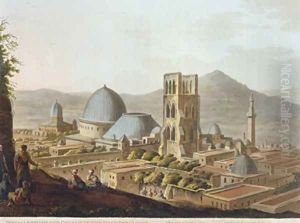 Jerusalem with the Church of the Holy Sepulchre plate 3 from Views in Palestine by Luigi Mayer