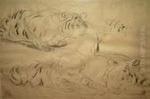 Etudes De Tigre by Gustave Guetant
