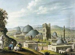 Jerusalem from the West by Luigi Mayer
