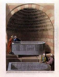 An Ancient Sarcophagus of Basaltes called the Lovers Fountain