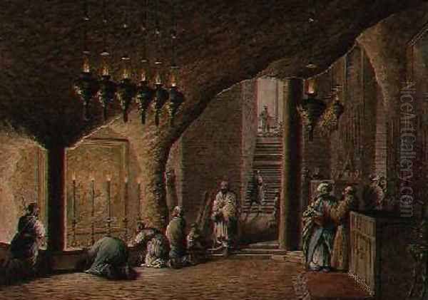 The Grotto of the Nativity Bethlehem - view 1
