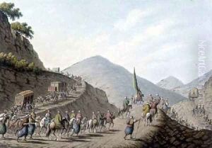 The Balkan Mountain plate 2 by Luigi Mayer