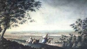 View of Constantinople by Luigi Mayer