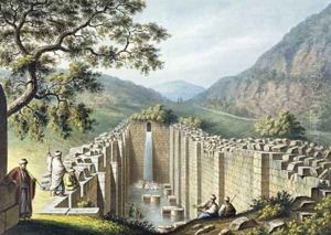 The Fountain of Siloah Jerusalem by Luigi Mayer