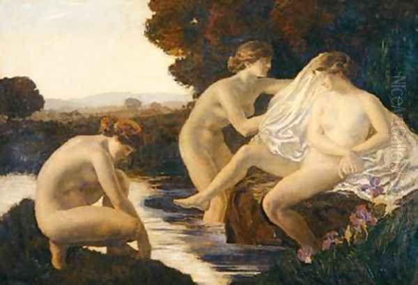 The Bath of Diana 1920 - view 1