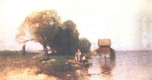 Bathing Cabin at Lake Balaton 1885