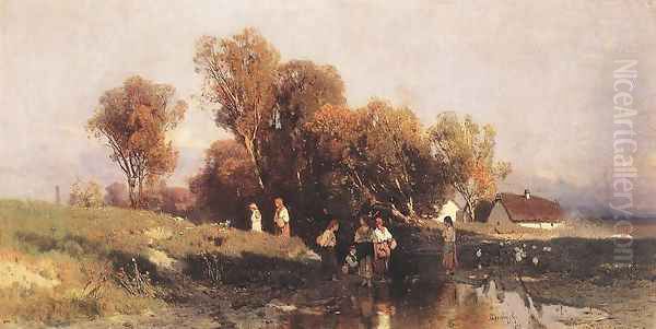 End of Village 1875 2 - view 1