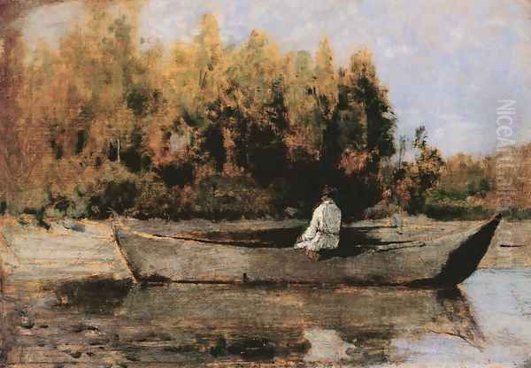 In the Boat 1870s - view 1