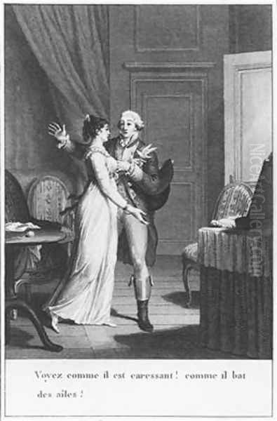 Illustration from The Sorrows of Werther by Johann Wolfgang Goethe 1749-1832 - view 1