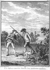 Illustration from LEmile by Jean-Jacques Rousseau 1712-78 2 by Jean-Michel Moreau