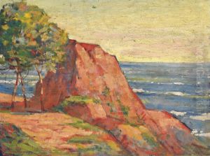 Les Roches Rouges A Agay by Armand Guillaumin
