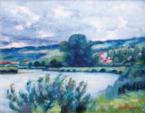 Bord De Riviere by Armand Guillaumin