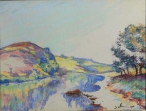 Paysage by Armand Guillaumin