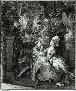 Yes or No 1781 by Jean-Michel Moreau