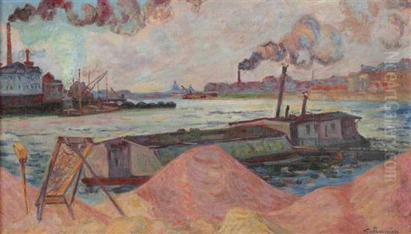 Les Quais De La Seine A Ivry - view 1