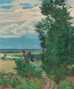 Le Chemin Creux by Armand Guillaumin