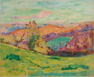 Vue Du Puy Barriou, Creuse by Armand Guillaumin