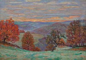 Crozant, Le Puy Barriou by Armand Guillaumin