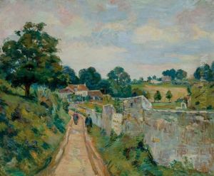 Paysage D'ile-de-france by Armand Guillaumin