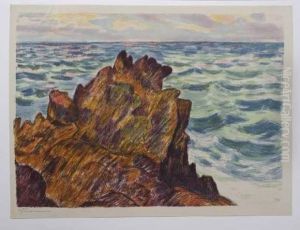 Les Rochers Rouges by Armand Guillaumin