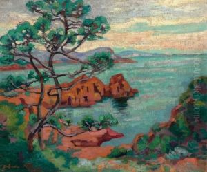 Rochers Au Trayas by Armand Guillaumin