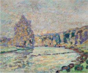 La Creuse A Genetin by Armand Guillaumin